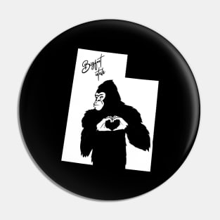 Bigfoot Utah State Pride Pin