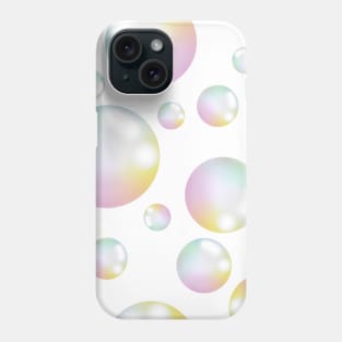 Soap Bublle Background Pattern Seamless Phone Case