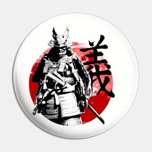 Bushido: Blades of Honor (Righteousness) IV Pin