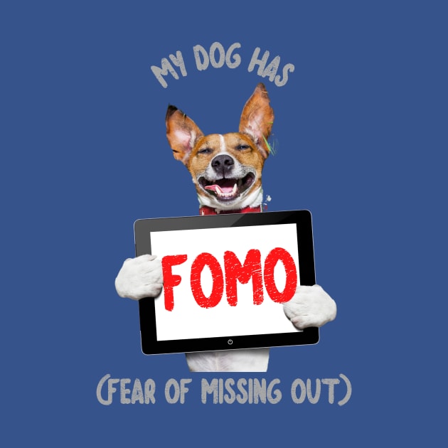 My Dog has FOMO (fear of missing out) by PersianFMts