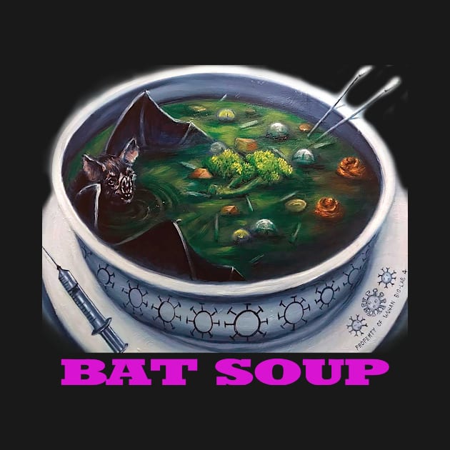Bat Soup by garymcmullanart