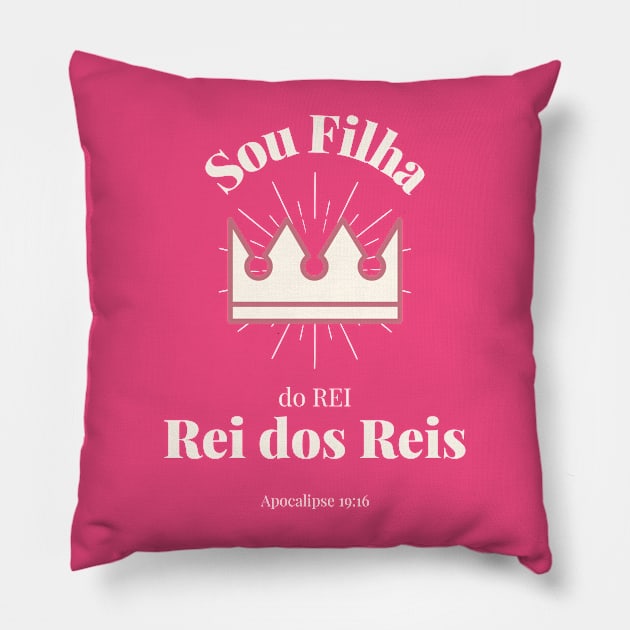 sou filha do rei Pillow by bestplanetbuyers