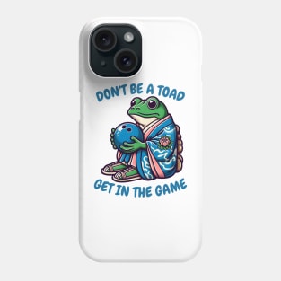 Bowling frog Phone Case