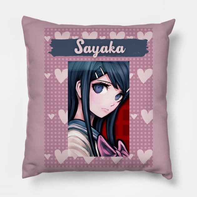 Sayaka: Danganronpa 1 Pillow by TheMochiLife