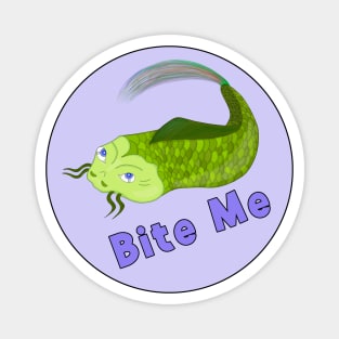 Bite Me Funny Fishing Magnet