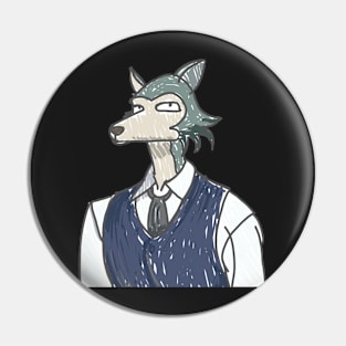 Beastars Legosi Pin