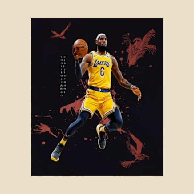 LeBron James by TshirtMA