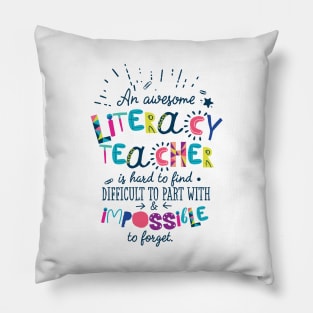 An Awesome Literacy Teacher Gift Idea - Impossible to forget Pillow