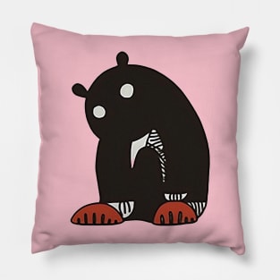 Sad bear Pillow