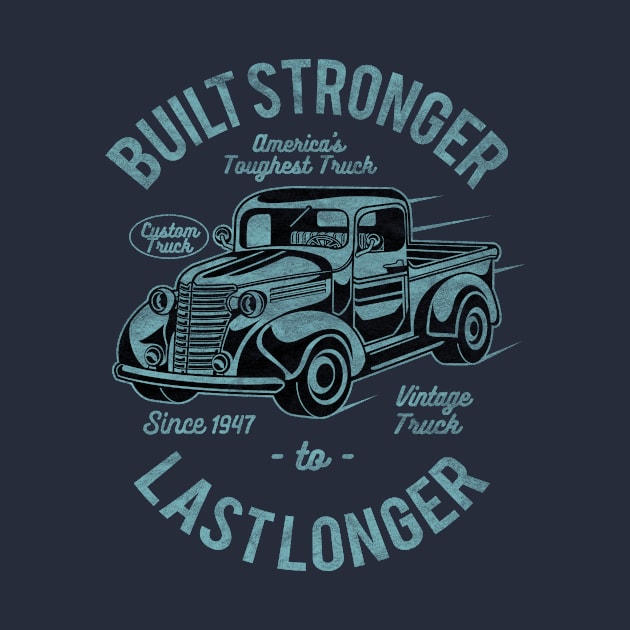 Vintage Pick-up Truck Design by AmberDawn