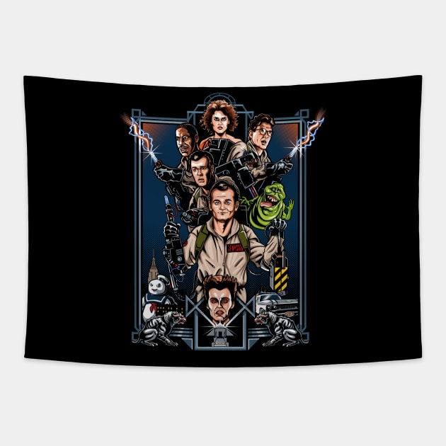 Enter The Busters Tapestry by BER