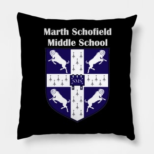 Martha Schofield Middle School Logo Pillow