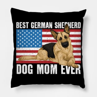 Best German Shepherd Dog Mom Ever Pillow