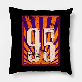 95 Retro Logo Style Pillow