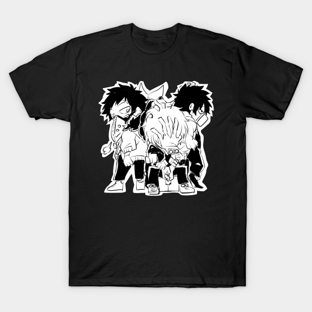 Boku No Hero Villains Hero Academia T Shirt Teepublic