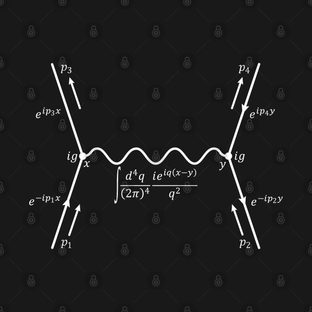 Feynman Diagram, quantum field theory and particle physics by ScienceCorner