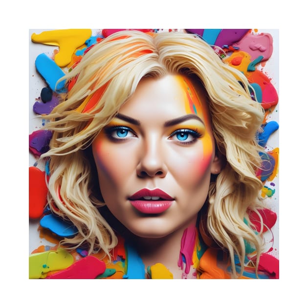 Portrait of Kim Wilde by bogfl