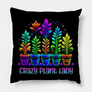 Crazy Plant Lady Pillow