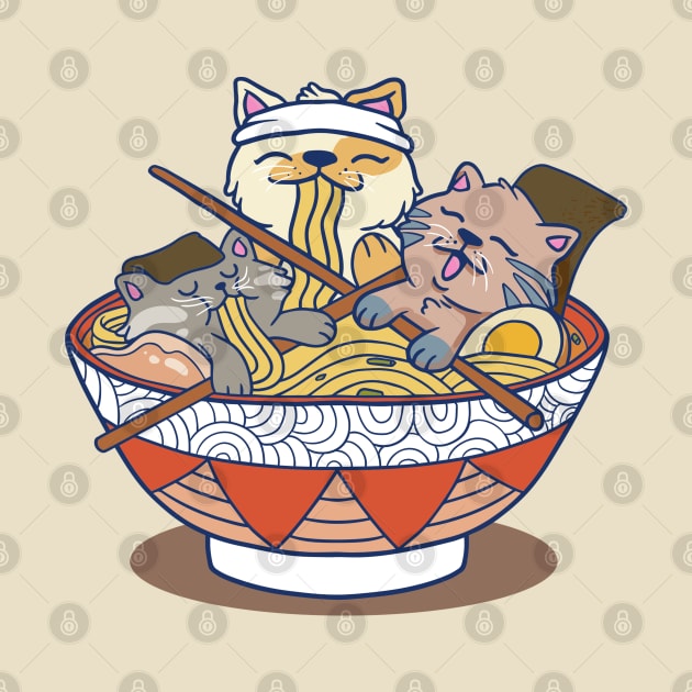 Ramen and Cats by Photomisak72