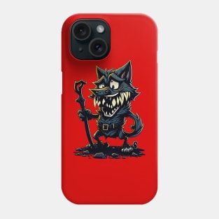 Mental Dental Wolf Phone Case