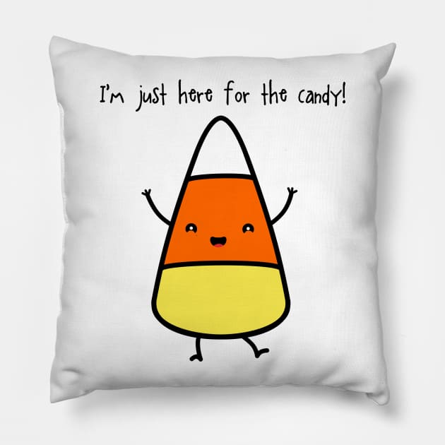 Candy Corn Pillow by TTLOVE