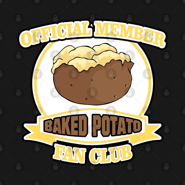 Official Member Fan Club BAKED POTATO by Dooni Designs