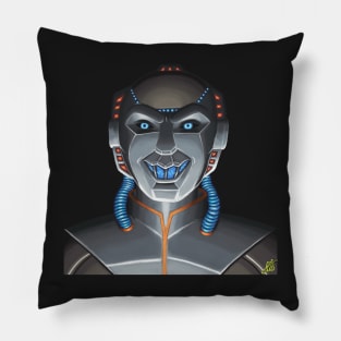 Roboto Mask Pillow