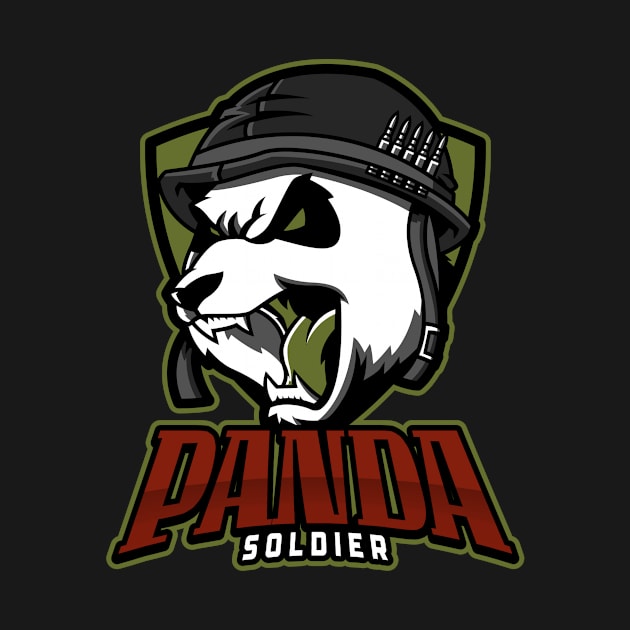 Panda Soldier by Dog Lovers Store