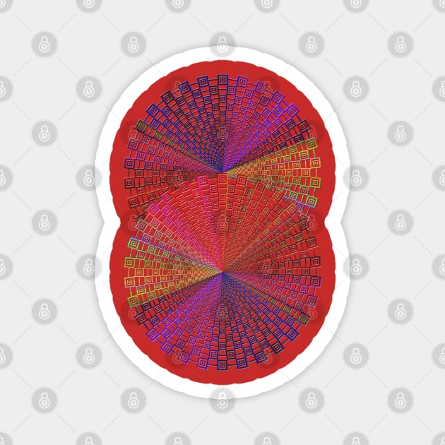 Mandala pattern Magnet by mkbl