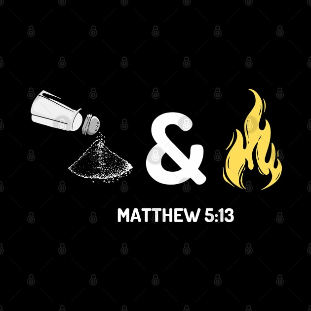 Salty & Lit Matthew 5:13-14 by ChristianLifeApparel