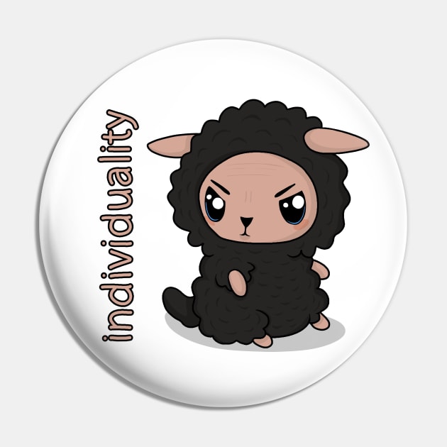 Black sheep - individuality Pin by valentinahramov