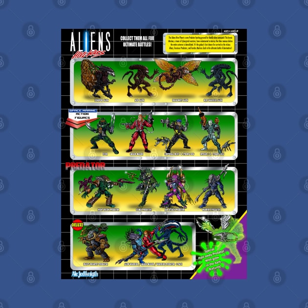 Aliens Kenner collection by Ale_jediknigth