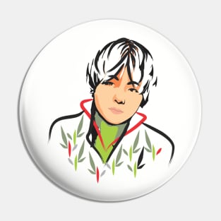 Singer of the heart Pin