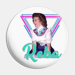 Young Reba 80s - Retro Pin