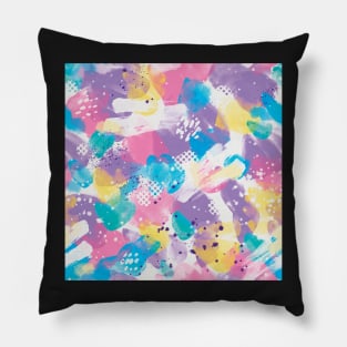 Vivid Color Splashes | Urban Finery Pillow