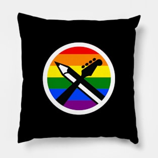 RokrJon Pride Logo Pillow