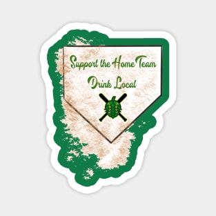 Support the Home Team, Drink Local Beer Magnet