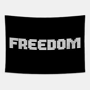 FREEDOM INDEPENDENCE DAY 4TH OF JULY FRONT-PRINT Tapestry