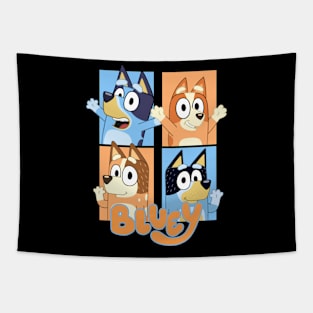 Bluey Modern Style Tapestry