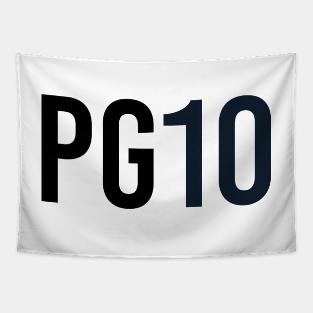 Pierre Gasly 10 - Driver Initials and Number Tapestry by GreazyL