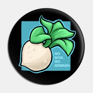 Turnip Life Pin