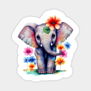 baby elephant Magnet