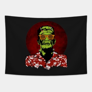 Frankenstein is on vacation - Frankie goes to Holiday Tapestry