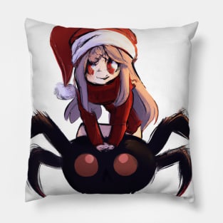 Cute Spider Drawing Pillow