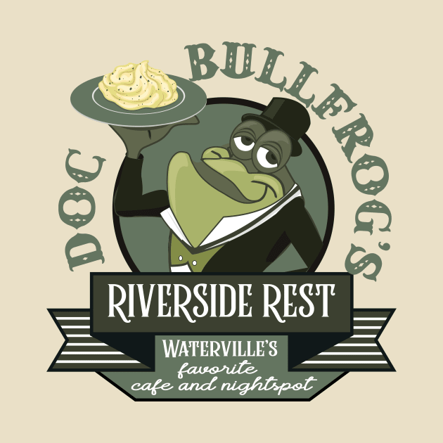 Doc Bullfrog's Riverside Rest by LostOnTheTrailSupplyCo