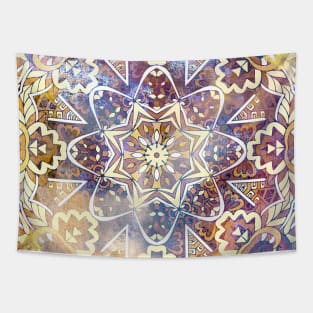 Boho Style geometric Vintage Pattern Tapestry