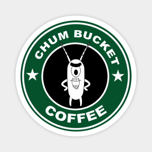 Plankton Chum Bucket Coffee Magnet