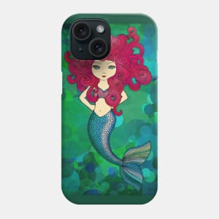 Mermaids have bad hair days, too. Phone Case