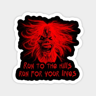 Iron Maiden - Run to the Hills Magnet