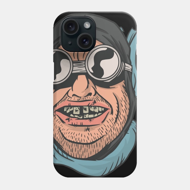 funny biker Phone Case by pmeekukkuk